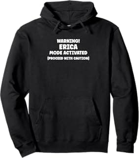 ERICA Personalized Women's Gift Custom ERICA Pullover Hoodie