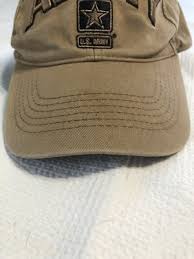 U.S. Army Star Hat - Coyote Brown Baseball Cap Eagle Crest 6633 Hat Cap | eBay