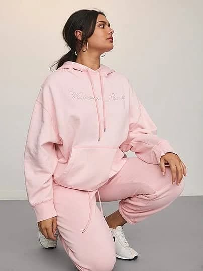 Victoria's Secret Angel Essentials Iconic Fleece Relaxed Women Hoodie