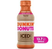 Dunkin' Donuts Pumpkin Spice Iced Coffee