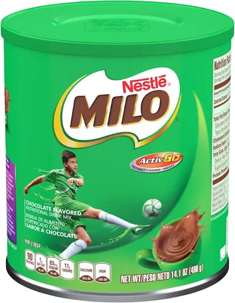 Milo Chocolate Flavored Powdered Drink Mix, 14.1 Ounce -- 12 per case