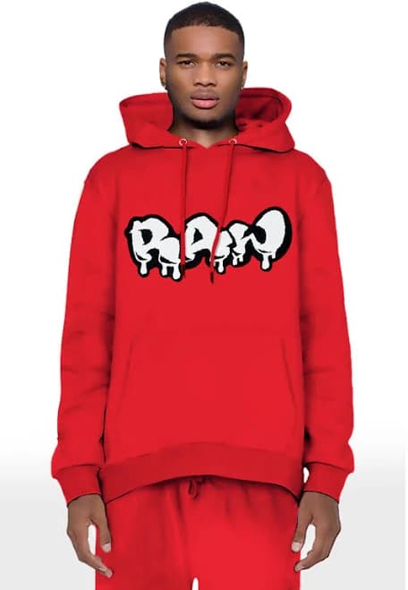 Men's Raw Drip Chenille Hoodie