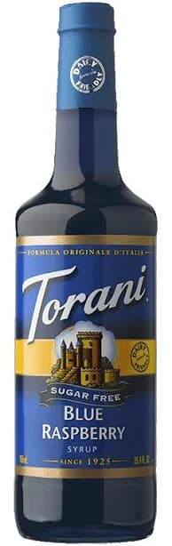 Torani Sugar Free Blue Raspberry Syrup