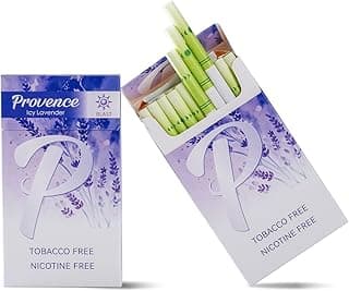 Provence Slim Herbal Cigarettes - Lavender ICY | 2 Packs (40 Sticks)