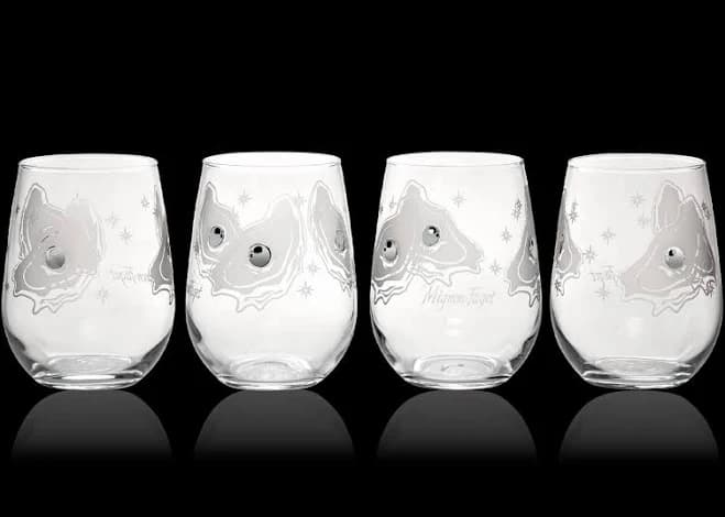 Mignon Faget Oyster Stemless Glasses