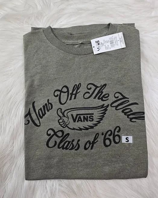 Vans Off The Wall T Shirts Green (s)