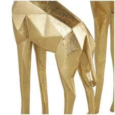 CosmoLiving by Cosmopolitan 2-Pack Gold Polyresin Modern Sculpture 79939 at Lowes.com