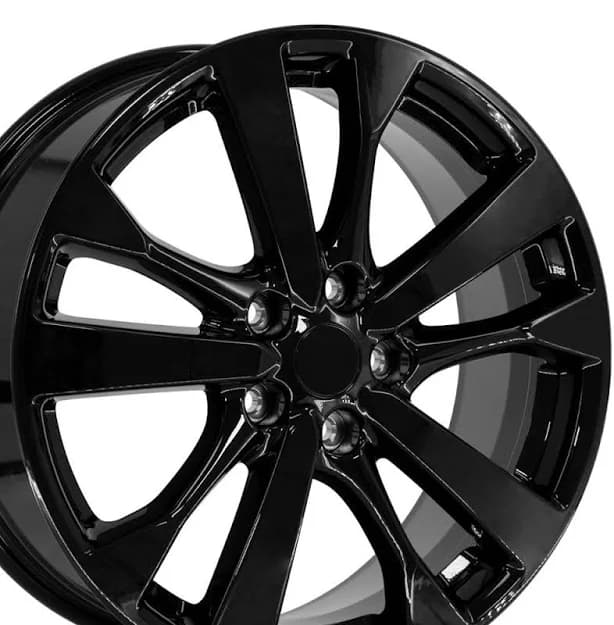 18-inch Black Rims fit Nissan Altima - NS30 18x7.5 Replica Wheels