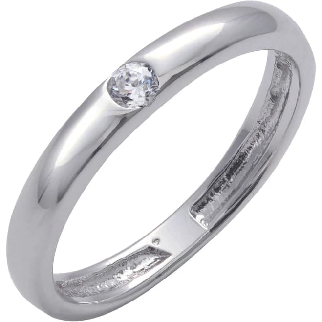 1.5CT 925 Sterling Silver Engagement Rings Round Cut Solitaire Cubic Zirconia CZ Wedding Promise Rings for Her Wedding Bands for Women Size 3-11