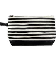 Custom Canvas Make Up Bag Stripe