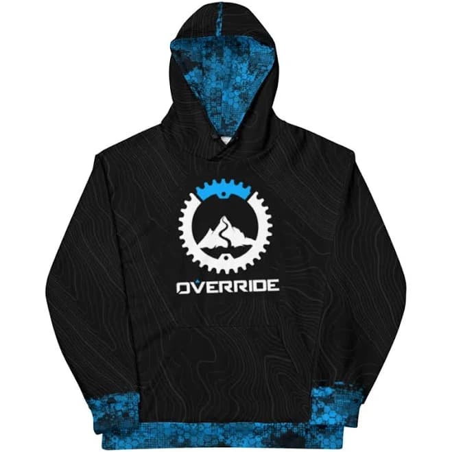 Unisex Override Topographic Hoodie