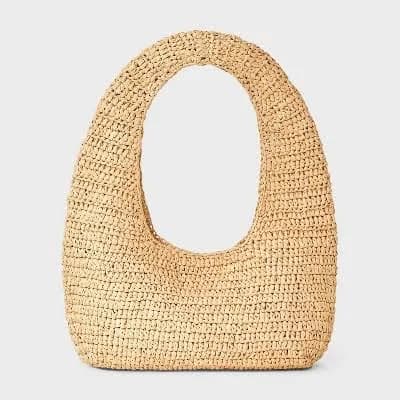 Universal Thread Casual Raffia Shoulder Bag