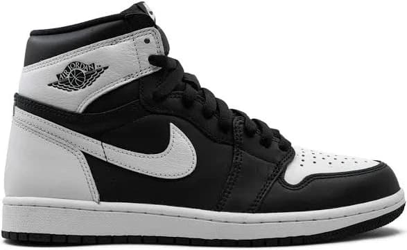 Jordan - Air Jordan 1 Retro High OG "Reverse Panda" sneakers - men - Rubber/Fabric/Leather - 8.5 - White