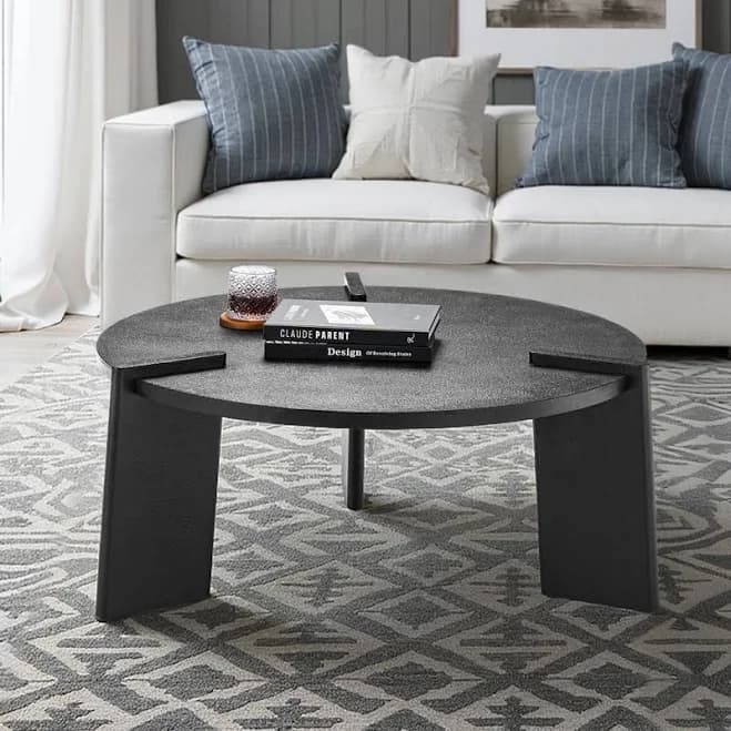 Ebern Designs Isabel Gaitano Modern Coffee Table Tripod Base