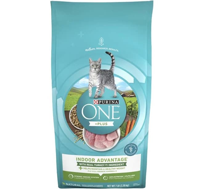 Purina ONE +Plus Indoor Advantage Adult Dry Cat Food