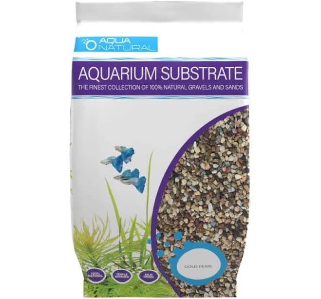 Aqua Natural Gold Pearl Gravel Substrate