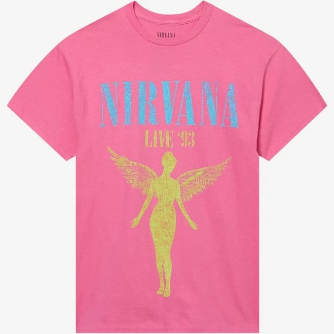 Nirvana Live '93 Graphic T-Shirt