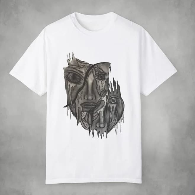Edgy Alternative Streetwear Graphic Tshirt