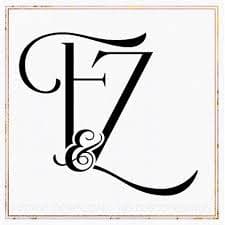 FZ Wedding Monogram, Minimalist Couple Logo (digital Download) - Etsy UK