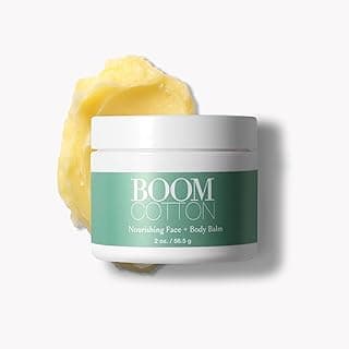 Boom Cotton- Shine Control Moisturizer- Organic, Cruelty-Free Natural All-Day Facial Moisturizer for Mature and Sensitive Skin, 2 oz