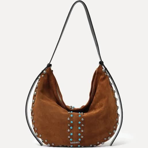 Mona Studded Hobo Bag