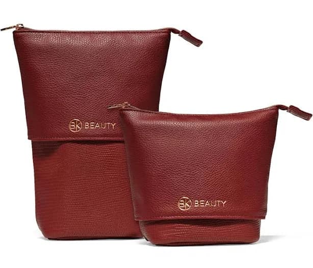 BK Beauty Standup Brush Holder Travel Makeup Bag