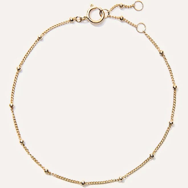 Quince 14K Gold Beaded Bracelet