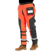 Amazon.com: 9 capas de protección para motosierra, pantalones ligeros para cortar y tronar, pantalones de motosierra ajustables con cinturón, As Picture Show : Patio, Césped y Jardín
