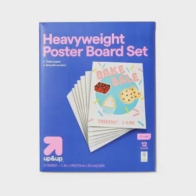 up&up Heavy Weight Poster Board