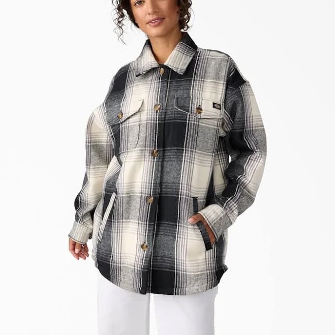 Dickies Women's Flannel Shacket