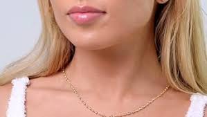 Amazon.com: Barzel 18K Gold Plated Virgin Mary Rosary Bead Cross Necklace - Made In Brazil (18 Inches): Clothing, Shoes & Jewelry
