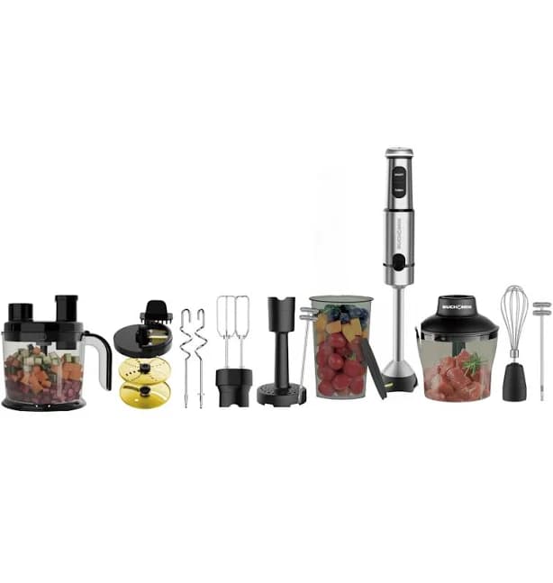 12 IN 1 Food processor with Turbo Stick Immersion Blender