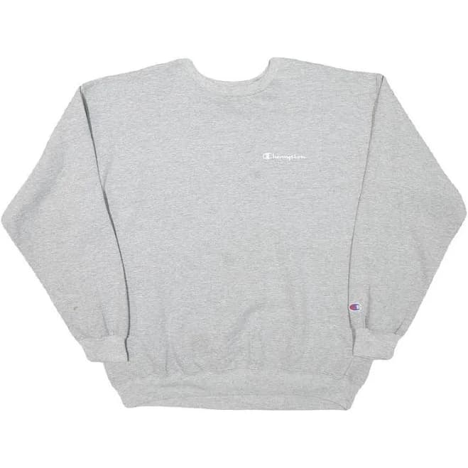 Champion Men's Cotton Blend Crew Neck Sweatshirt