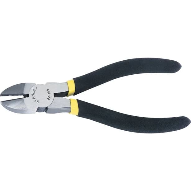 Stanley 6" Yellow/Black Metal Pliers