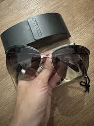 OLIVER PEOPLE LAMOUR OLIVE GRADIENT GREEN SILVER SUNGLASSES CASE AND DUSTER BAG | eBay
