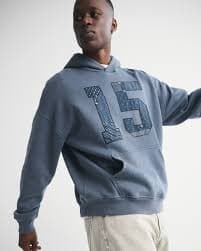 Men's Essential Popover Hoodie | Men's Clearance | Abercrombie.com