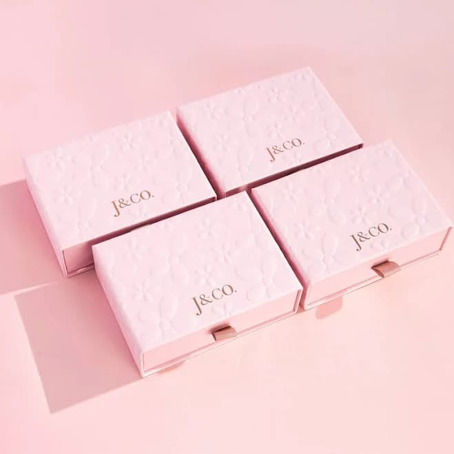 Floral Embossed Gift Box