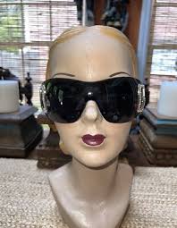 Dolce & Gabbana Brown Tortoise Yellow XL LOGO Rhinestone Sunglasses DG 893-S | eBay