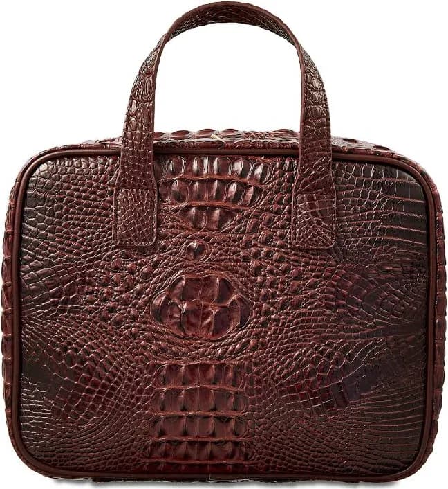 Travel Makeup and Cosmetics Weekender Bag with Hanging Hook