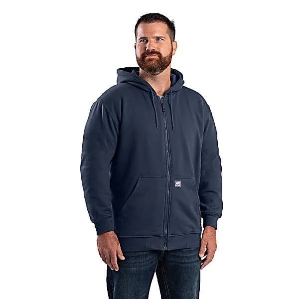 Berne Men's Heritage Thermal-Lined Full Zip Hooded Sweatshirt