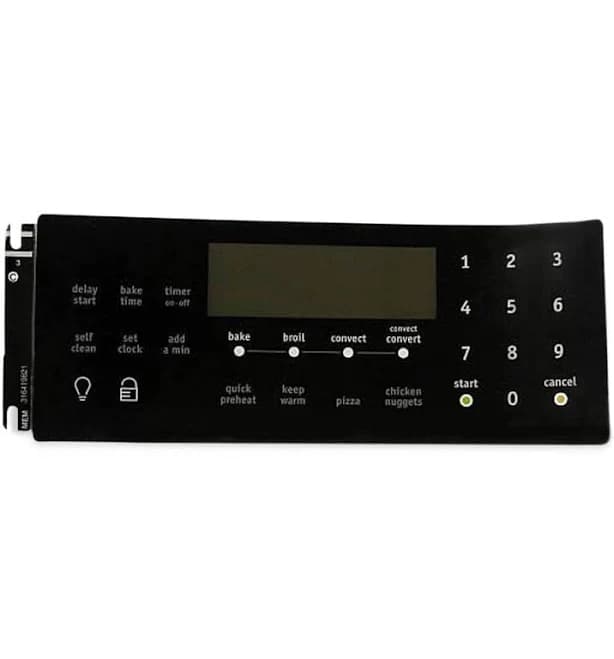 Frigidaire Range Control Overlay