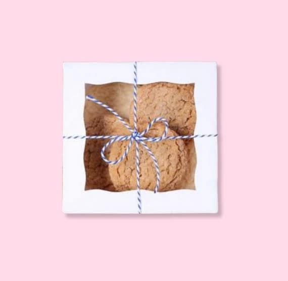 Shop Mini White Bakery Boxes, 5" Mini Pie Boxes, Small Cookie Boxes