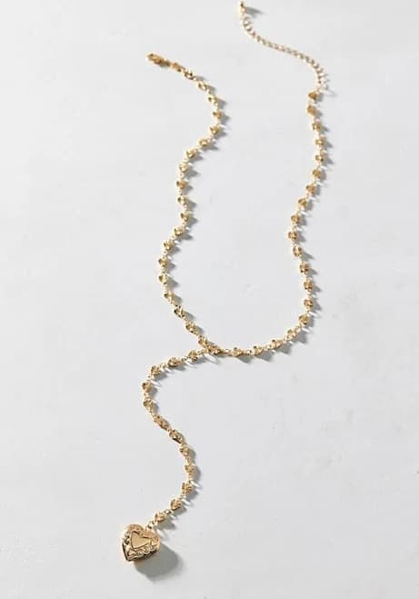 Urban Outfitters Heart Locket Necklace