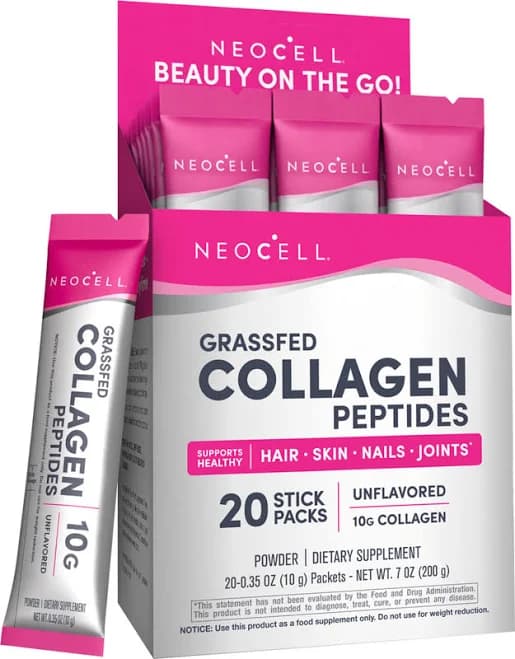 Collagen Protein Type 1&3 Peptides 10 gram Stick Packs