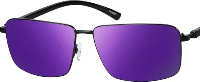 Zenni Men's Rectangle RX Sunglasses