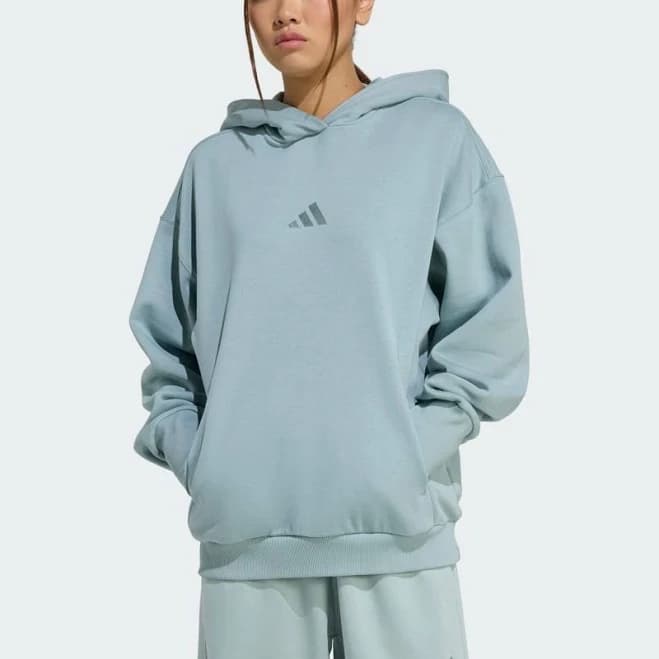 adidas Women's All SZN Fleece Loose Hoodie