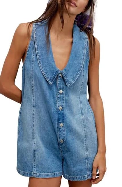 Free People Women's Dover Playsuit
