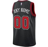 Chicago Bulls Personalized Nike Statement Jordan Swingman Jersey 2024-25