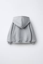 BARBIE™ MATTEL BOW HOODIE - Gray marl | ZARA United States
