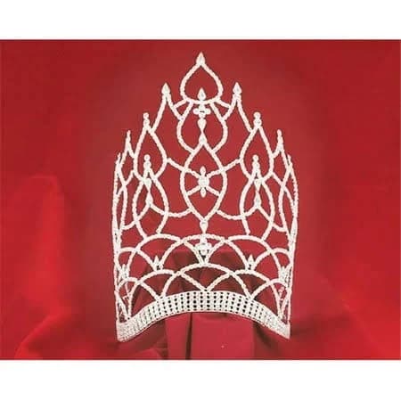 Traditional Rhinestone Queen Crown